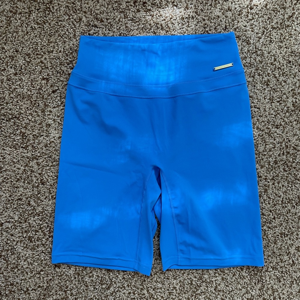 Whitney Simmons biker shorts
